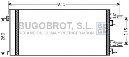 Condenser, air conditioning (62-CN5246)