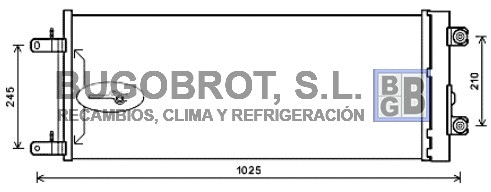 Condenser, air conditioning (62-DF5071)