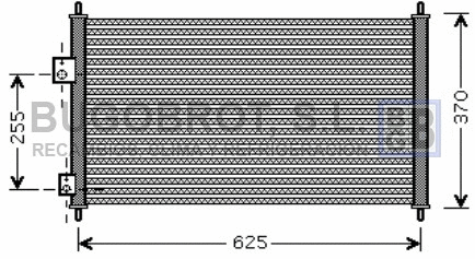 Condenser, air conditioning (62-HD5202)