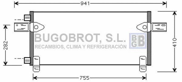 Condenser, air conditioning (62-MN5020)