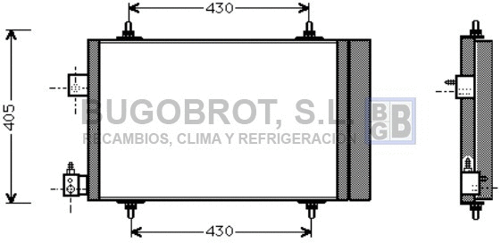 Condenser, air conditioning (62-PE5193)