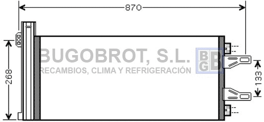 Condenser, air conditioning (62-CN5248)