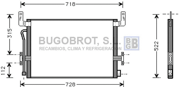 Condenser, air conditioning (62-RE5013)