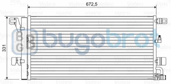 Condenser, air conditioning (62-AI5439)