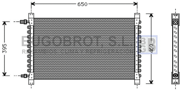 Condenser, air conditioning (62-VL5013)
