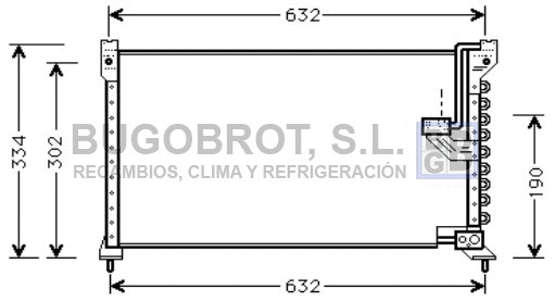 Condenser, air conditioning (62-HD5085)