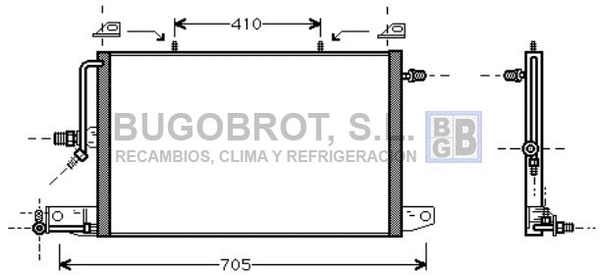 Condenser, air conditioning (62-AI5117)
