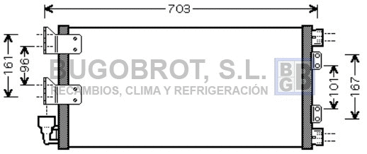 Condenser, air conditioning (62-AU5178)