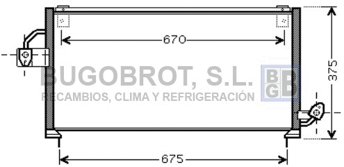 Condenser, air conditioning (62-SU5063)