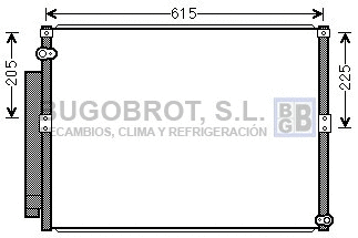 Condenser, air conditioning (62-TO5640)
