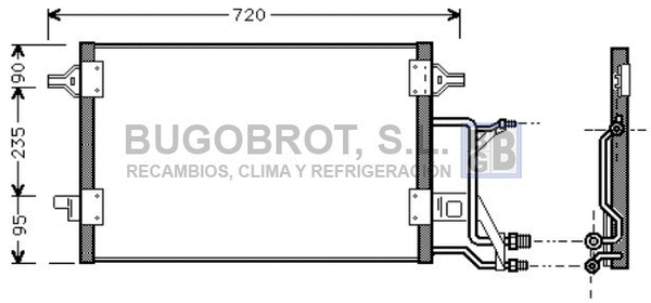 Condenser, air conditioning (62-AI5176)