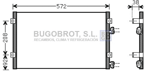 Condenser, air conditioning (62-CR5103)