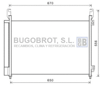 Condenser, air conditioning (62-RT5466)