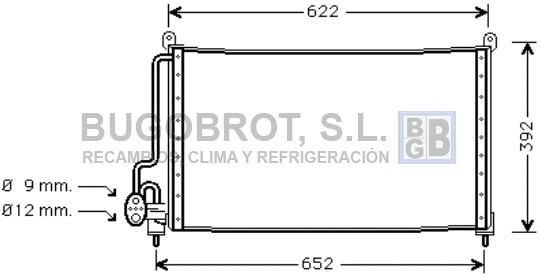 Condenser, air conditioning (62-OL5229)