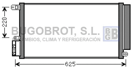 Condenser, air conditioning (62-AL5115)