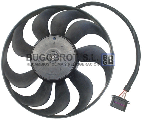 Fan, engine cooling (18-VW7398)