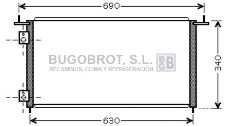 Condenser, air conditioning (62-HD5210)