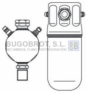 Dryer, air conditioning (20-OP86004)