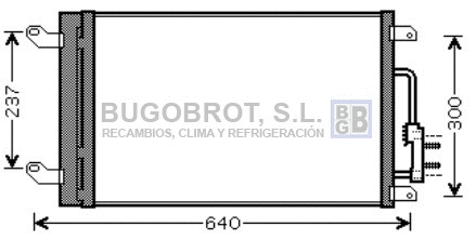 Condenser, air conditioning (62-LC5090)