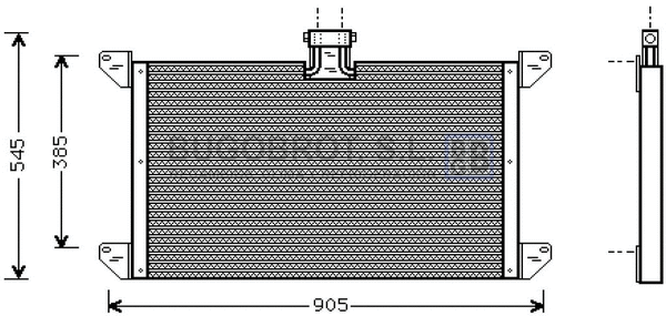Condenser, air conditioning (62-SC5008)