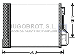 Condenser, air conditioning (62-MC5013)