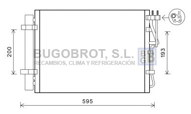 Condenser, air conditioning (62-KA5198)