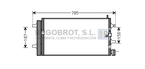 Condenser, air conditioning (62-AI5353)