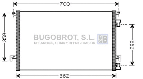 Condenser, air conditioning (62-OL5397)