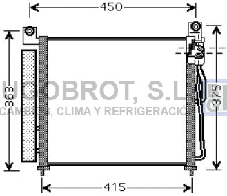 Condenser, air conditioning (62-KA5065)