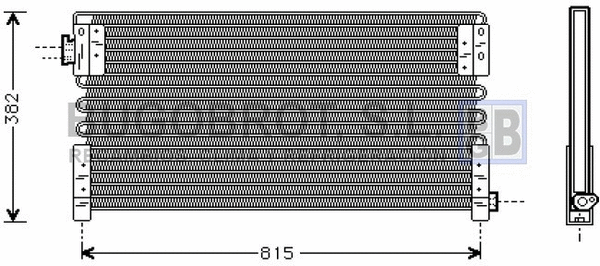 Condenser, air conditioning (62-VL5019)