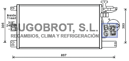 Condenser, air conditioning (62-SC5034)
