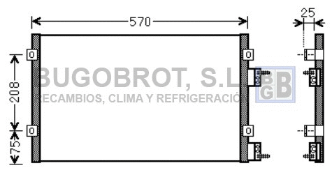 Condenser, air conditioning (62-CR5110)