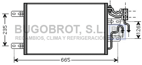 Condenser, air conditioning (62-OL5394)