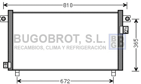 Condenser, air conditioning (62-DN5330)