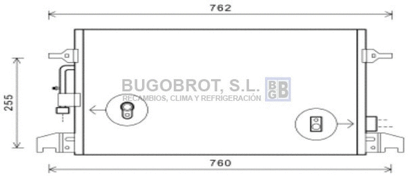 Condenser, air conditioning (62-AI5324)