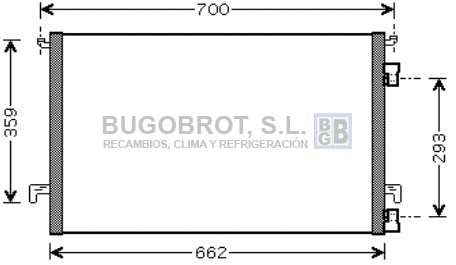 Condenser, air conditioning (62-OL5334)