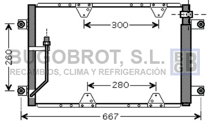 Condenser, air conditioning (62-SZ5107)