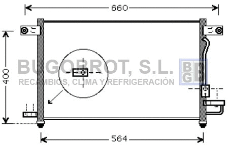 Condenser, air conditioning (62-DW5061)