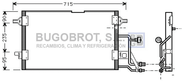 Condenser, air conditioning (62-AI5116)