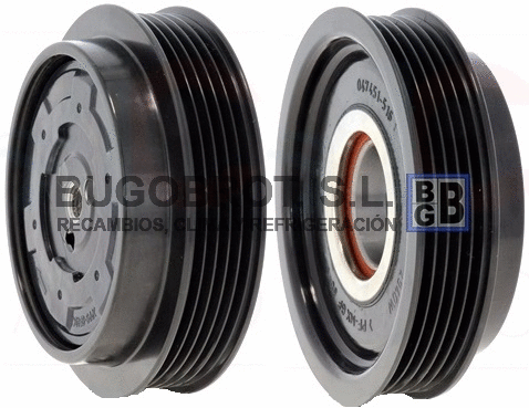 Magnetic Clutch, air conditioning compressor (52-00186)