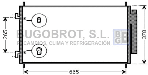 Condenser, air conditioning (62-HD5214)