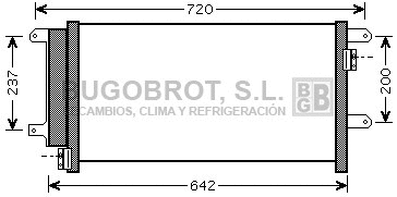 Condenser, air conditioning (62-IV5089)