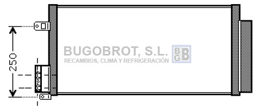 Condenser, air conditioning (62-AL5116)