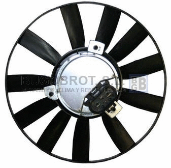Fan, engine cooling (18-VW1659)