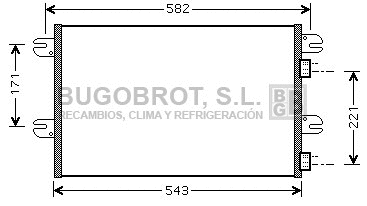 Condenser, air conditioning (62-IV5063)