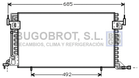 Condenser, air conditioning (62-CN5100)