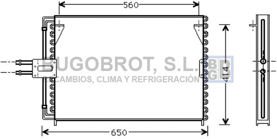 Condenser, air conditioning (62-RT5189)