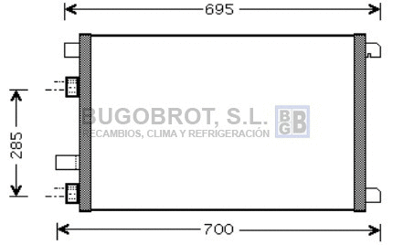 Condenser, air conditioning (62-RT5305)
