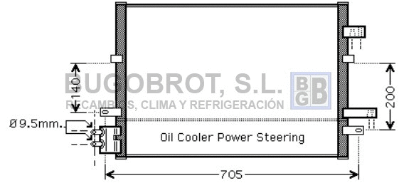 Condenser, air conditioning (62-FD5377)