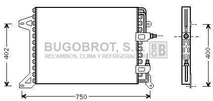 Condenser, air conditioning (62-IV5034)